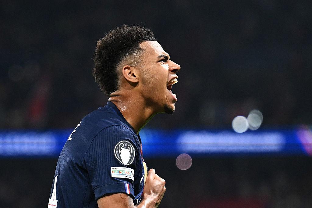 中国足彩网-杜埃巴黎生涯欧冠淘汰赛已打入7球，队史仅次于姆巴佩